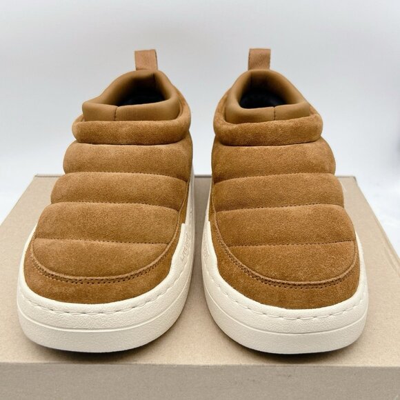 Moon Boot Park Soft Suede Slip On logo-print Sneakers Womens US 7 COGNAC - Picture 6 of 14